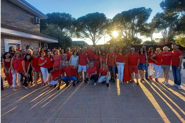 Fiesta de rojo de Hakuna Bachata