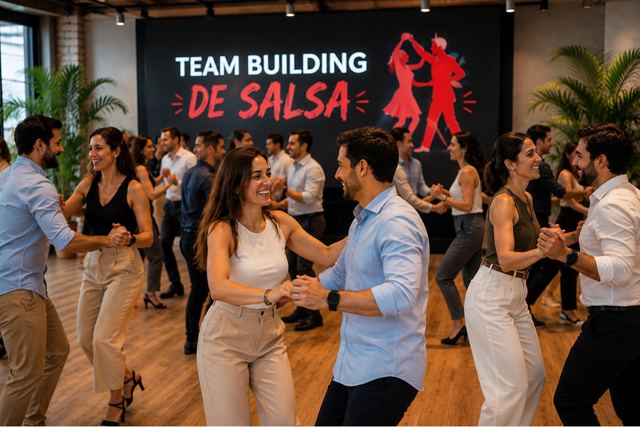 Team building de salsa para empresas
