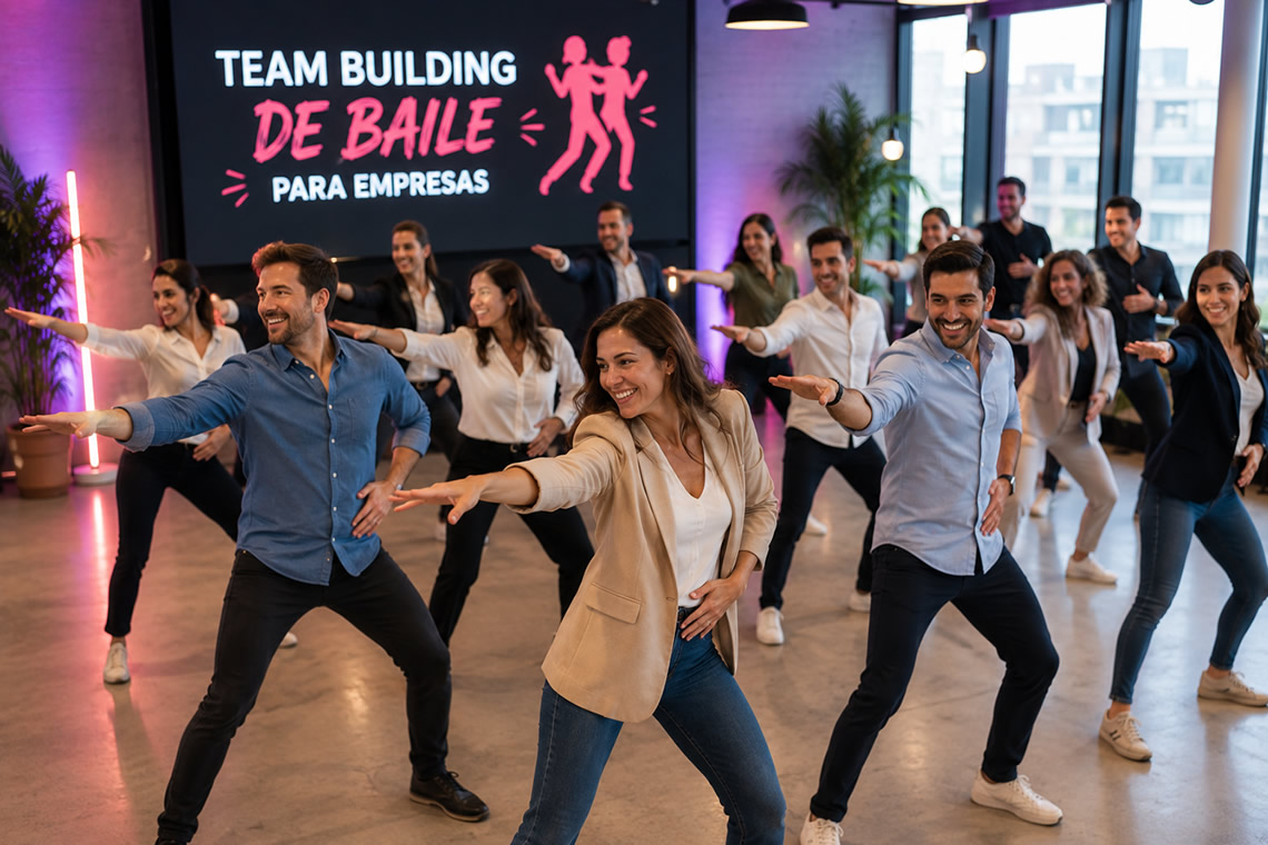 Team Building de salsa para empresas